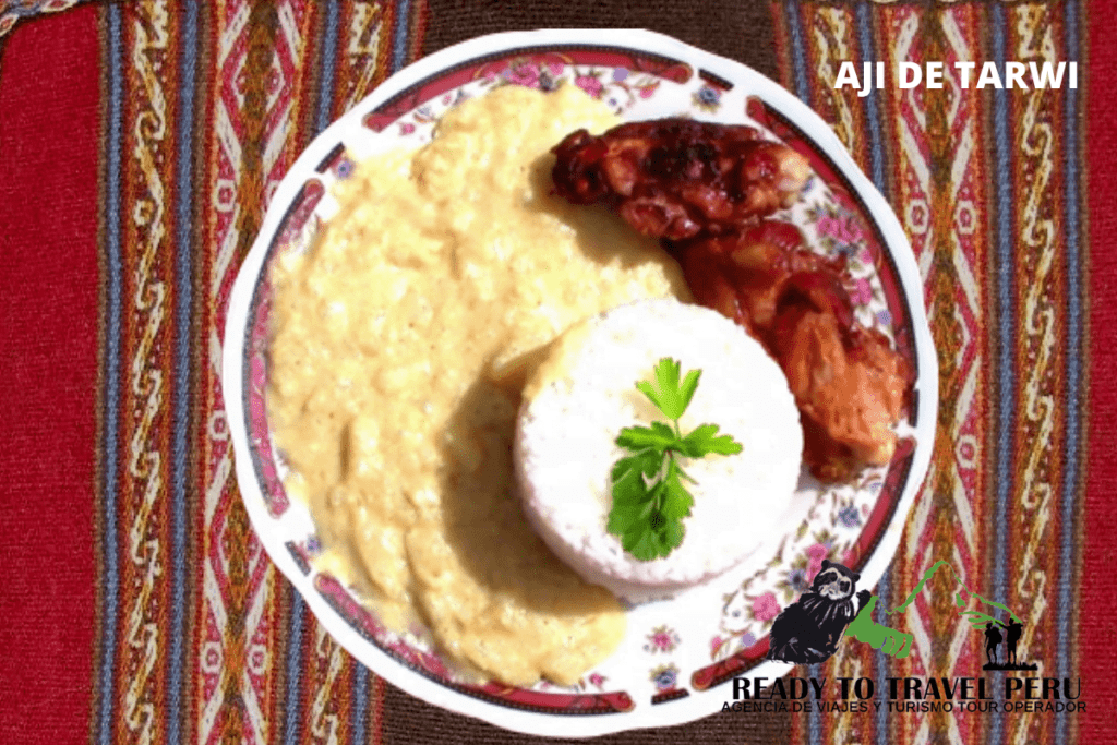 AJI DE TARWI 1024x683 - TYPICAL DISHES OF THE SACRED VALLEY OF THE INCAS
