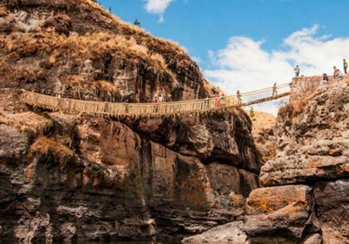 queswachaca - caminos y puentes incas